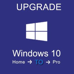 Windows 10 Home to Windows 10 Pro Upgrade Key 2 PC