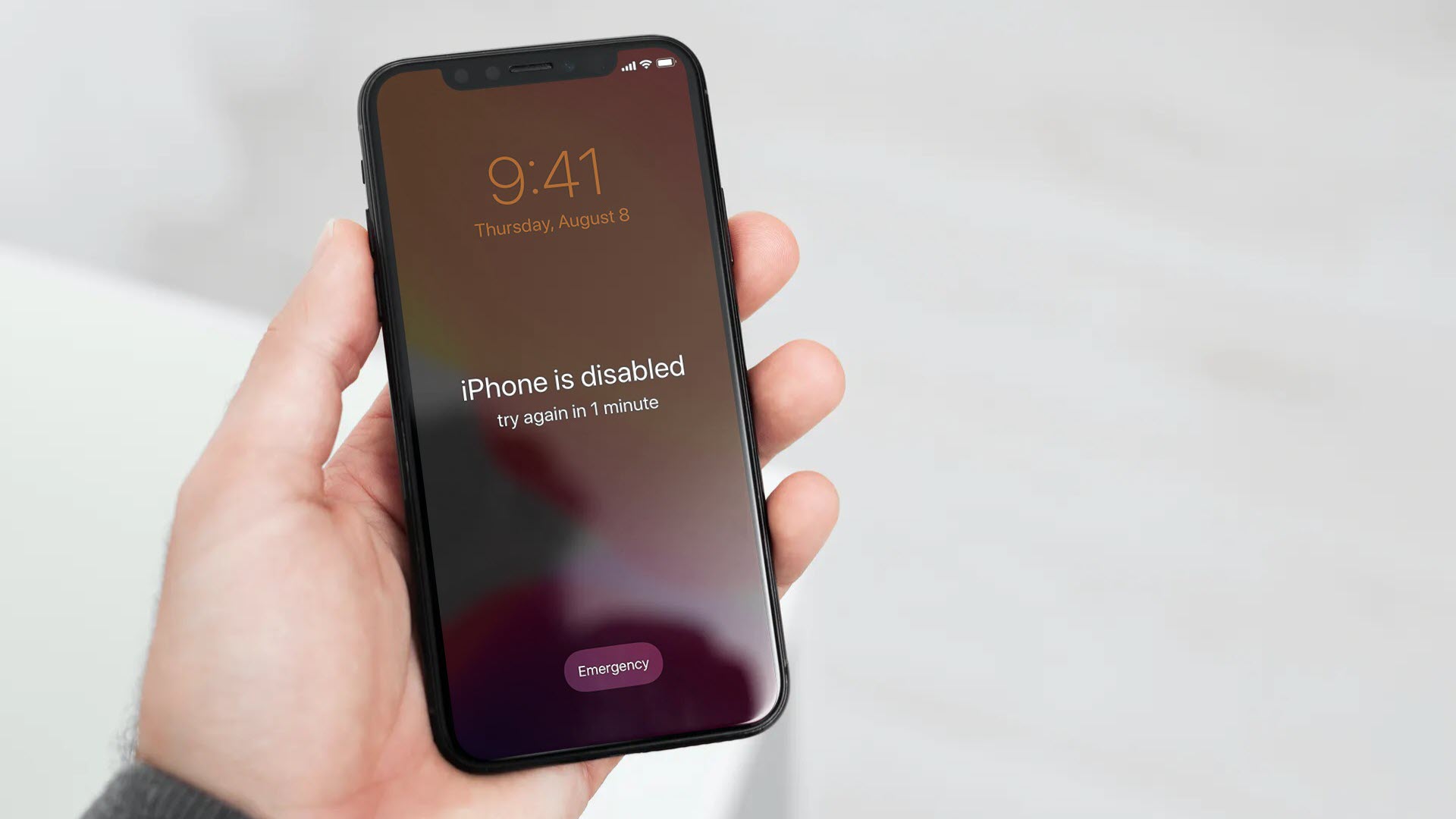 How to unlock a disabled iPhone, iPad and iPod?