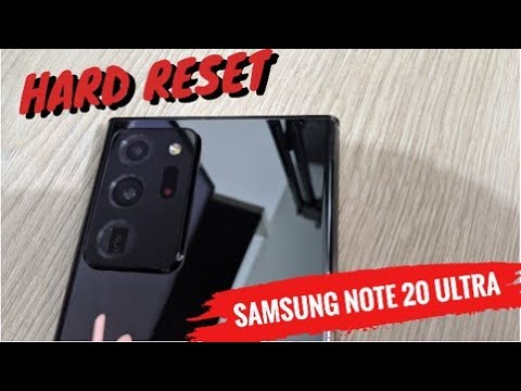 Hard Reset Note 20 Ultra