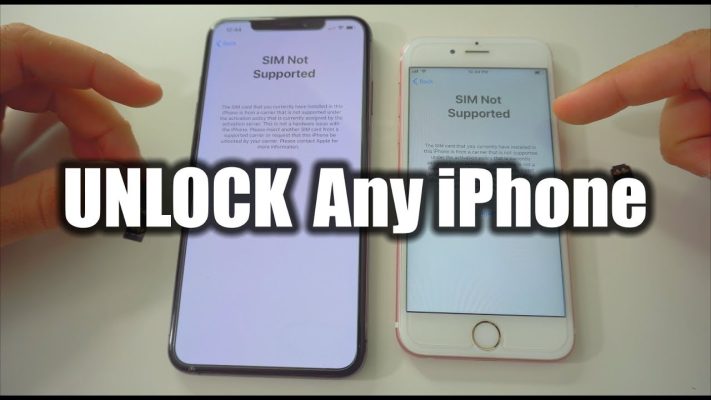 How to unlock an iPhone?