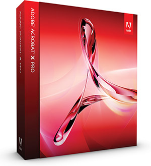 Adobe Acrobat Pro X v10