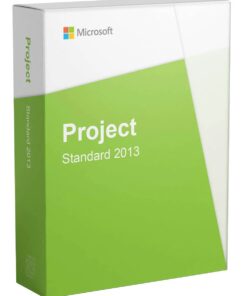 Microsoft Project 2013 Standard 5 Users License Key