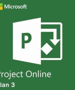 Microsoft Project Online Plan 3 Annual Subscription License