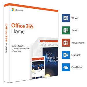 Microsoft 365 Home 6 Users 1 year global